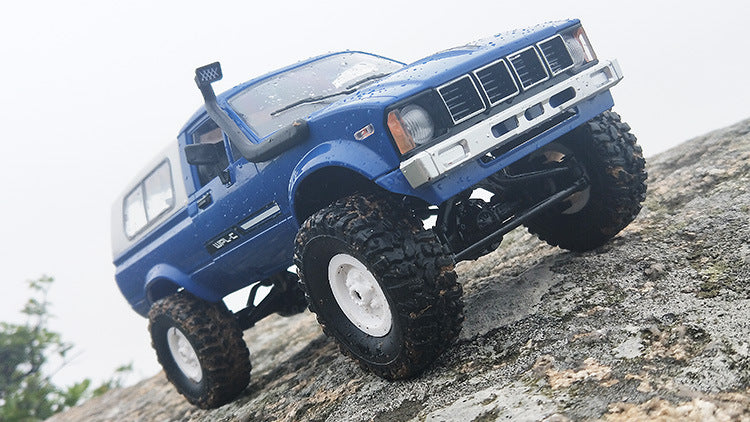 WPL Off-Road Car Trucks Vehicle C24-1 1:16 Electric Metal Car Model Radio Remote Control Boys Toys for Children Kids DIY