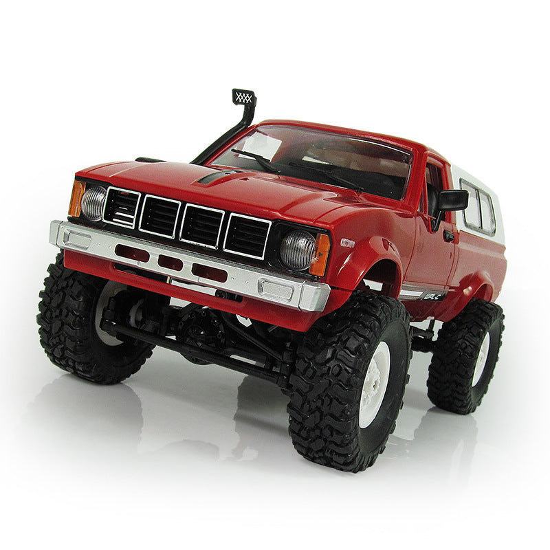 WPL Off-Road Car Trucks Vehicle C24-1 1:16 Electric Metal Car Model Radio Remote Control Boys Toys for Children Kids DIY