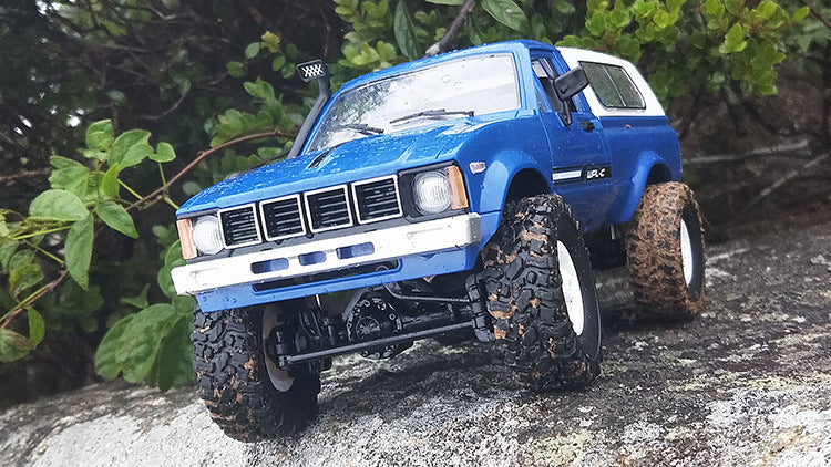 WPL Off-Road Car Trucks Vehicle C24-1 1:16 Electric Metal Car Model Radio Remote Control Boys Toys for Children Kids DIY