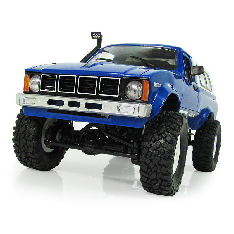 WPL Off-Road Car Trucks Vehicle C24-1 1:16 Electric Metal Car Model Radio Remote Control Boys Toys for Children Kids DIY