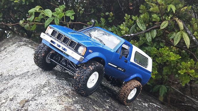 WPL Off-Road Car Trucks Vehicle C24-1 1:16 Electric Metal Car Model Radio Remote Control Boys Toys for Children Kids DIY