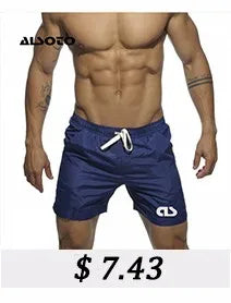 Mens Surfing Beach Shorts Summer Swimsuit Splicing Mesh Design Men Beach Shorts Quick Dry Short Sport Running Shorts Casual pant