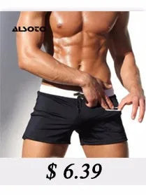 Mens Surfing Beach Shorts Summer Swimsuit Splicing Mesh Design Men Beach Shorts Quick Dry Short Sport Running Shorts Casual pant