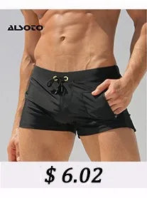 Mens Surfing Beach Shorts Summer Swimsuit Splicing Mesh Design Men Beach Shorts Quick Dry Short Sport Running Shorts Casual pant