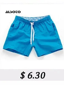 Mens Surfing Beach Shorts Summer Swimsuit Splicing Mesh Design Men Beach Shorts Quick Dry Short Sport Running Shorts Casual pant