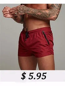 Mens Surfing Beach Shorts Summer Swimsuit Splicing Mesh Design Men Beach Shorts Quick Dry Short Sport Running Shorts Casual pant