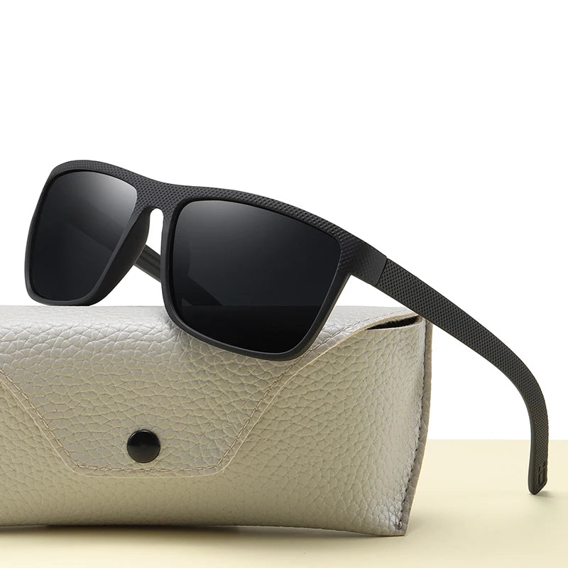 New Polarized Sunglasses for Men TR90 Fashion Luxury Designer Sunnies for Women Colorful Film Anti UV Outdoor Sun Eyeglass