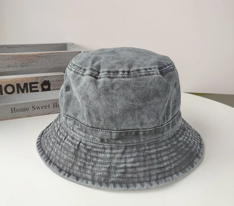 Big Head Plus Size Bucket Hat for Men  Pure Cotton Panama Fisherman Hat Korean Man Women 59cm 60cm 62cm 63cm Sun Hat
