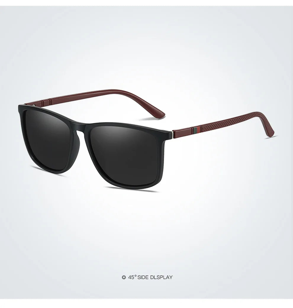 New Polarized Sunglasses for Men TR90 Fashion Luxury Designer Sunnies for Women Colorful Film Anti UV Outdoor Sun Eyeglass