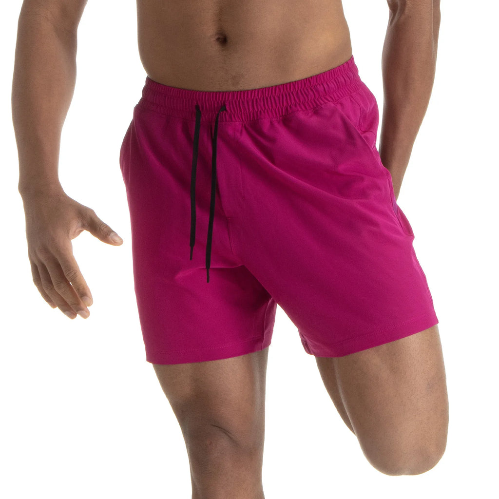 Mens Surfing Beach Shorts Summer Swimsuit Splicing Mesh Design Men Beach Shorts Quick Dry Short Sport Running Shorts Casual pant