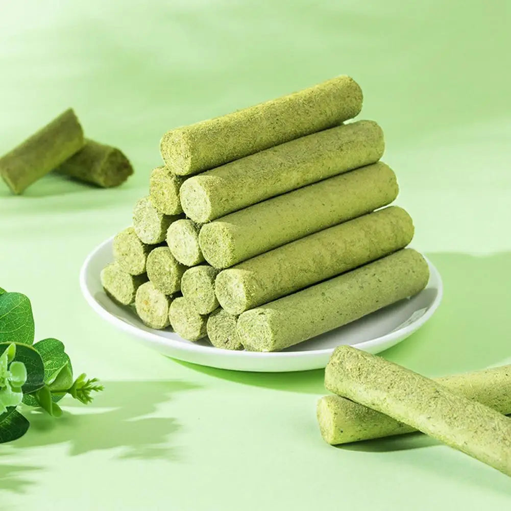 Cat Grass Scented Stick Pet Snacks Mild Cat Tooth Cleaning Cat Grass Stick Pet Supplies Catgrass Tablets Grinding Teeth