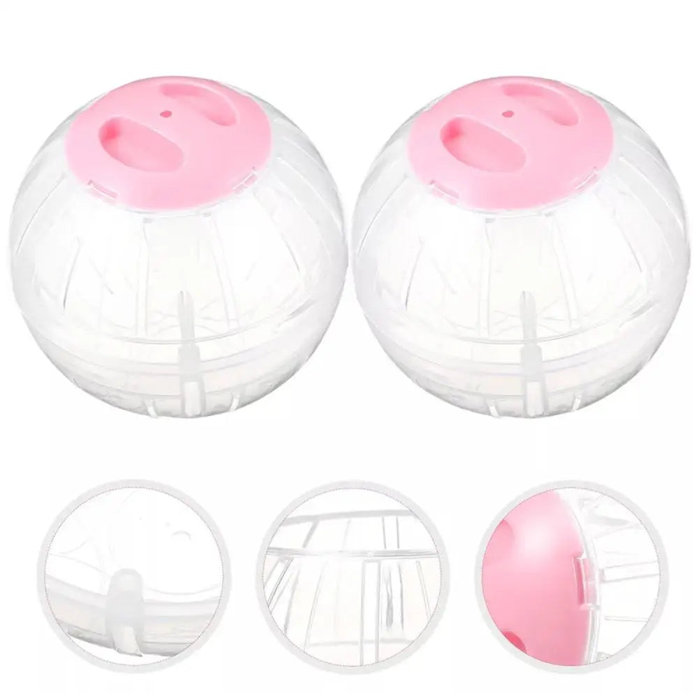 Plastic Outdoor Sport Ball Grounder Rat Small Pet Mice Jogging Ball Toy Hamster Gerbil Exercise Ball Play Toy Small Pet Supplies