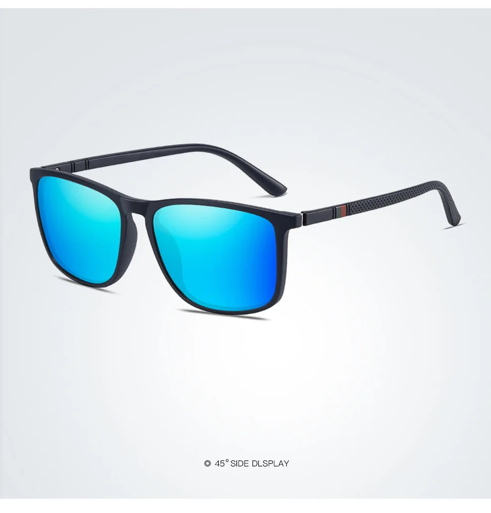 New Polarized Sunglasses for Men TR90 Fashion Luxury Designer Sunnies for Women Colorful Film Anti UV Outdoor Sun Eyeglass