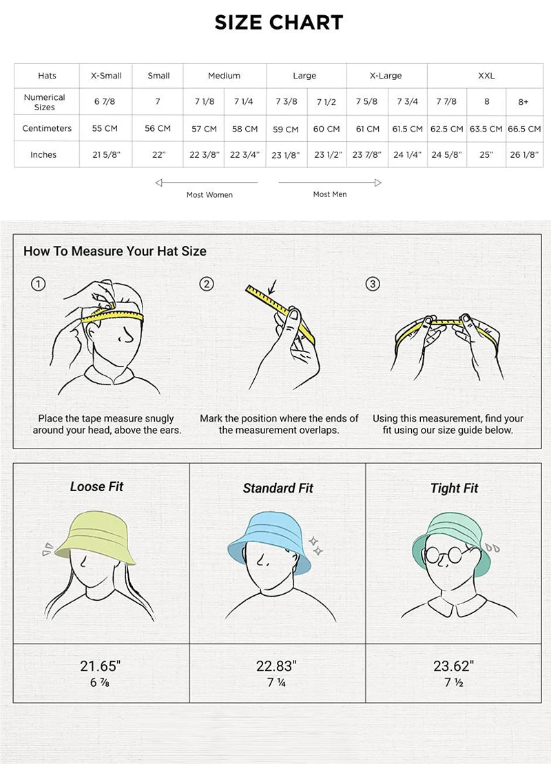 Big Head Plus Size Bucket Hat for Men  Pure Cotton Panama Fisherman Hat Korean Man Women 59cm 60cm 62cm 63cm Sun Hat