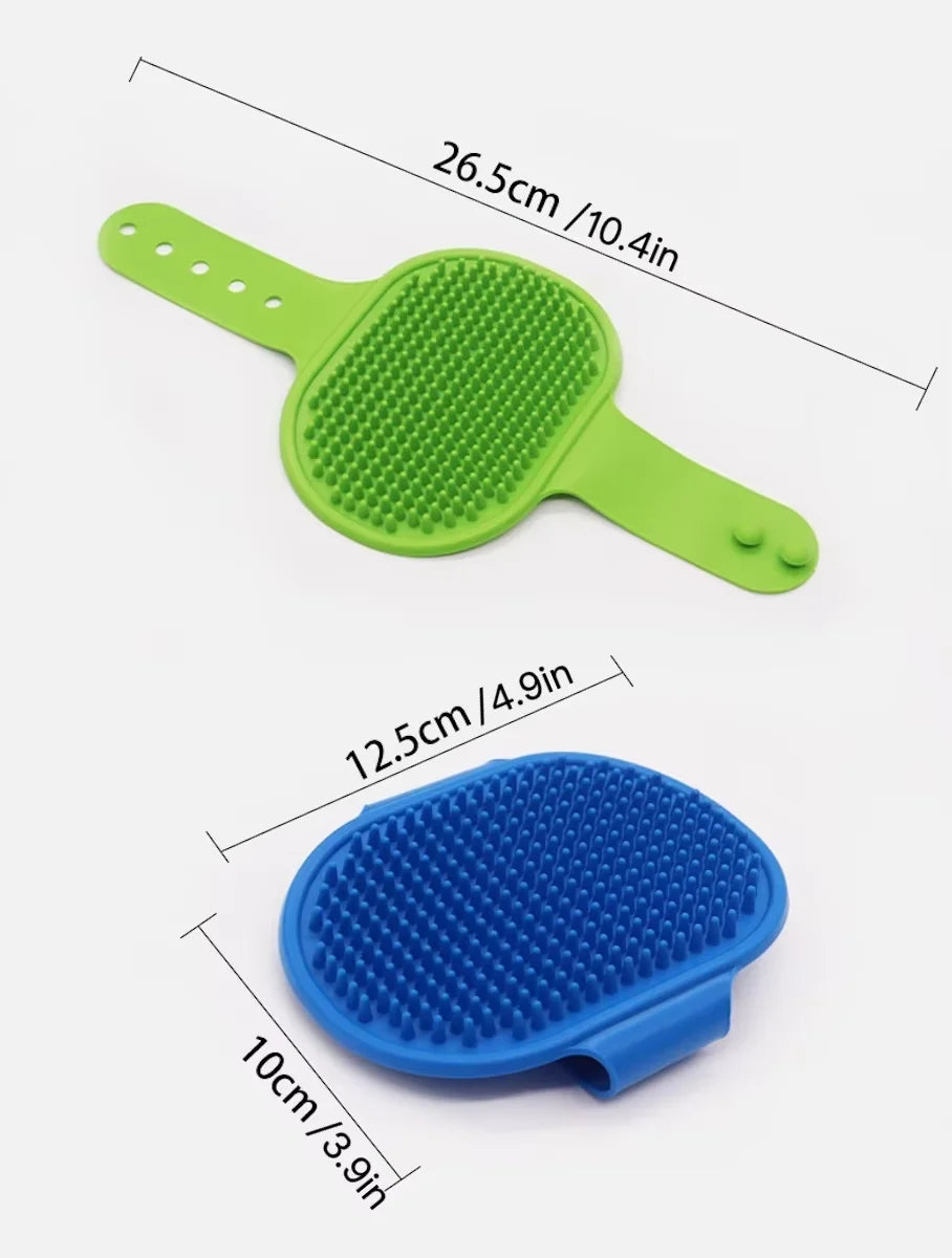 Soft Rubber Dog Cat Brush Pet Bath Silicone Comb Pet Hair Remover Dogs Stuff Cat Comb Grooming Tools Pet Supplies