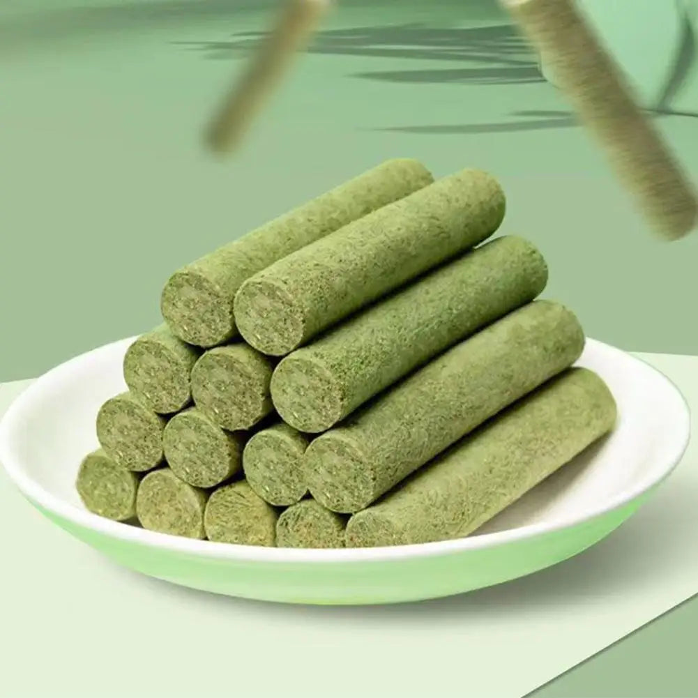 Cat Grass Scented Stick Pet Snacks Mild Cat Tooth Cleaning Cat Grass Stick Pet Supplies Catgrass Tablets Grinding Teeth
