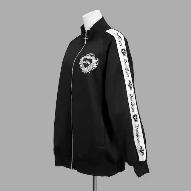 Women Hoodies Clothing Punk Sweatshirts Harajuku Streetwear Retro Hooded Jackets Japanese Rivet Print Casual Zipper Coat Fashion