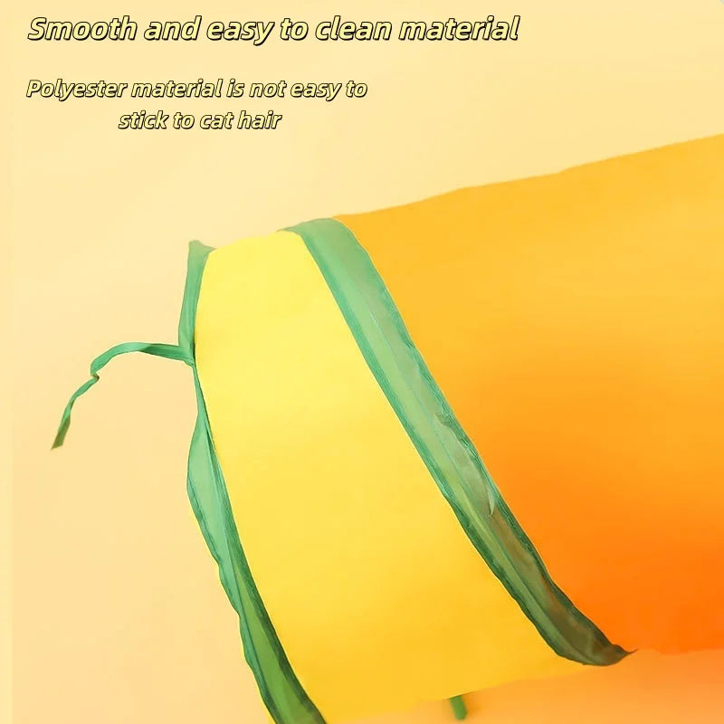 Hot Foldable Cat Tunnel Tube Interactive Fun Kitty Training Toy Boredom Buster for Puppy Kitten Pet Supplies Cat Accessory