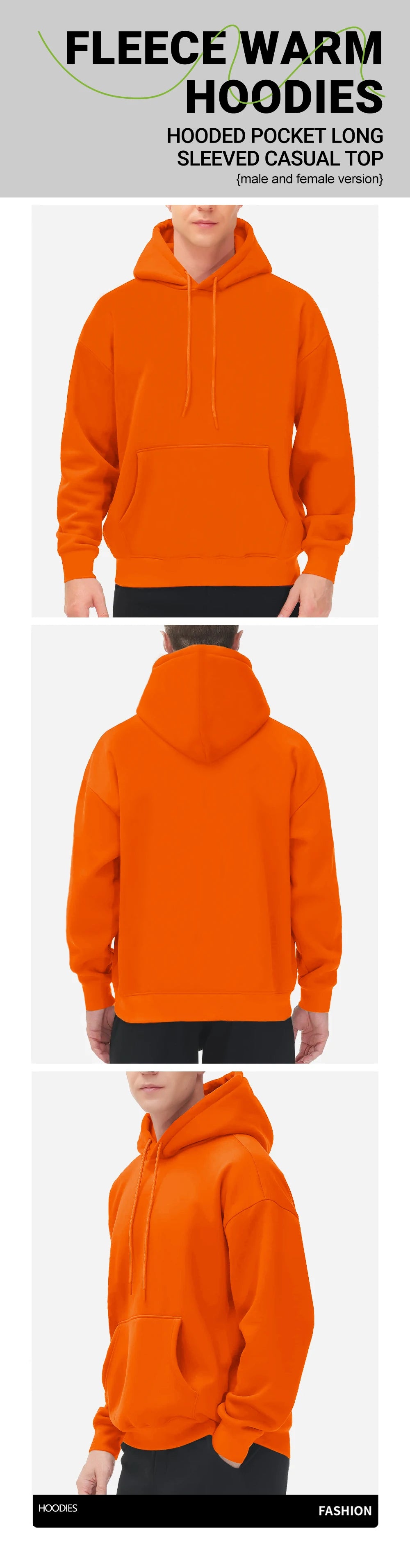 New York Brooklyn 1988 Pattern Men Hoodies Loose Fleece Hoodie All-Match Pocket Pullovers Autumn Multicolor Hoody Casual Tops