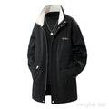 Big size Trench large size men long section spring and autumn casual jacket loose  plus size coat 7XL 8XL 9XL