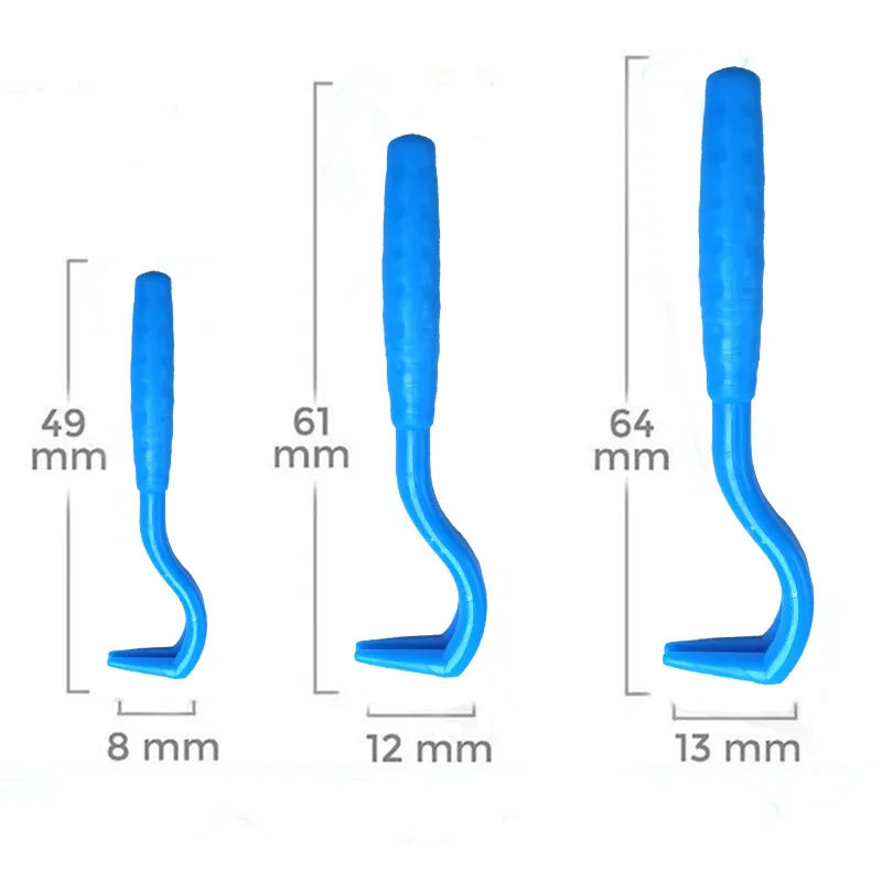 3pcs Flea Remover Hook Tick Remover Tweezer Tick Pull Pet Cat Dog Accessaries Tick Tool Pet Mites Flea Extractor Pet Supplies