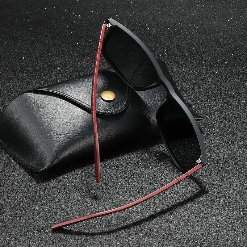New Polarized Sunglasses for Men TR90 Fashion Luxury Designer Sunnies for Women Colorful Film Anti UV Outdoor Sun Eyeglass