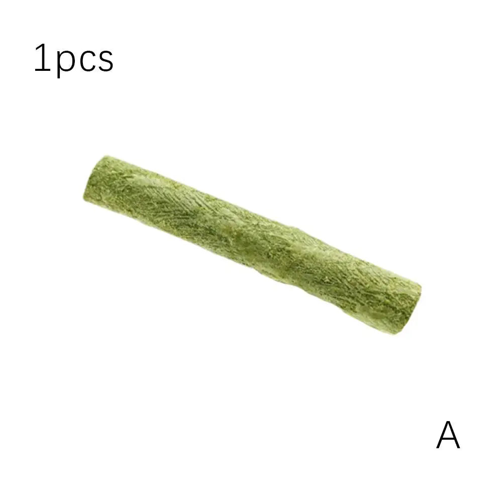 Cat Grass Scented Stick Pet Snacks Mild Cat Tooth Cleaning Cat Grass Stick Pet Supplies Catgrass Tablets Grinding Teeth