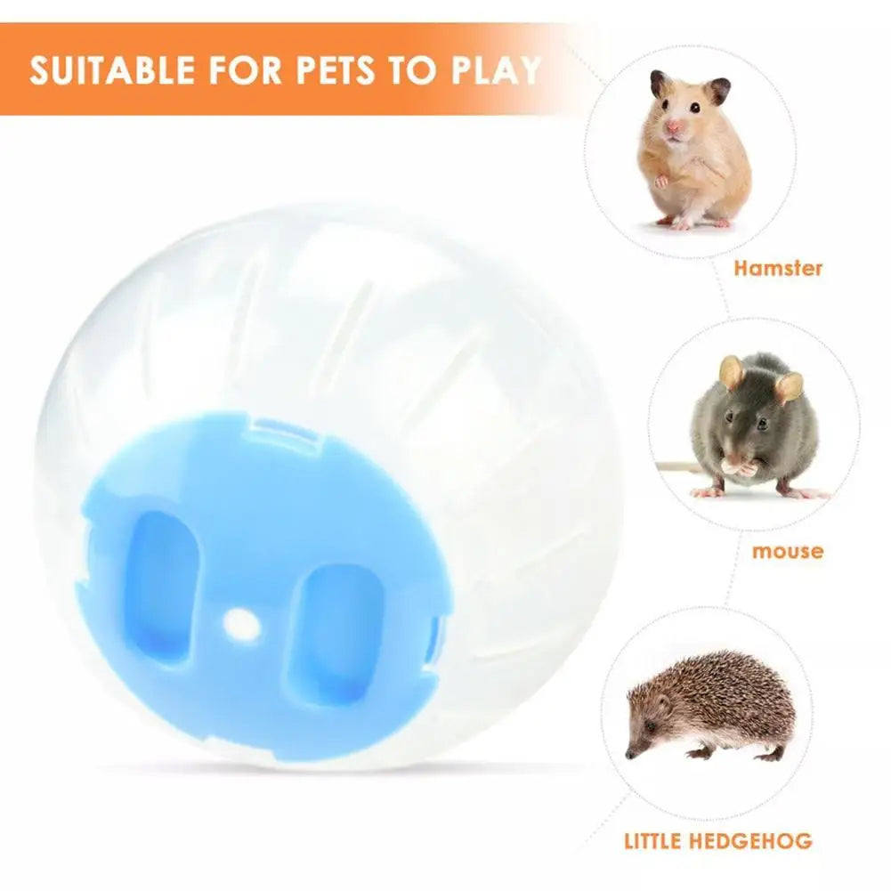 Plastic Outdoor Sport Ball Grounder Rat Small Pet Mice Jogging Ball Toy Hamster Gerbil Exercise Ball Play Toy Small Pet Supplies
