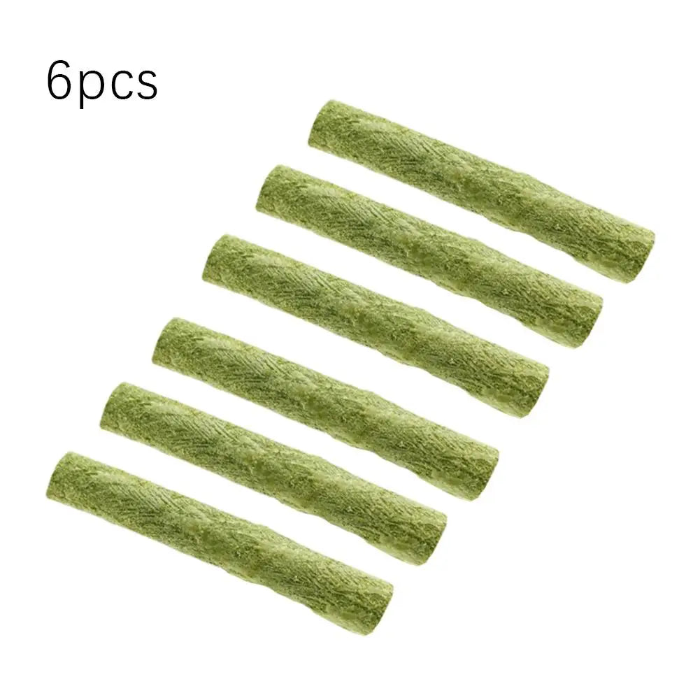 Cat Grass Scented Stick Pet Snacks Mild Cat Tooth Cleaning Cat Grass Stick Pet Supplies Catgrass Tablets Grinding Teeth