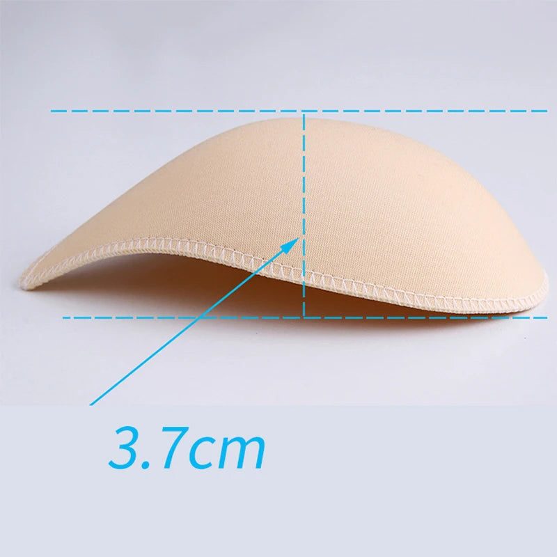 1/2Pair Swimsuit Breast Push Up Bra Padding Chest Enhancers Bra Foam Insert Chest Cup Intimates Accessories Sponge Bra Pads