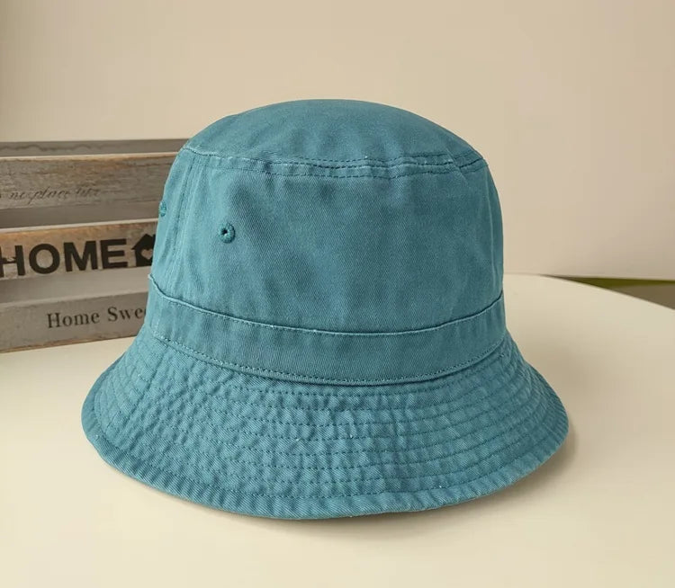 Big Head Plus Size Bucket Hat for Men  Pure Cotton Panama Fisherman Hat Korean Man Women 59cm 60cm 62cm 63cm Sun Hat