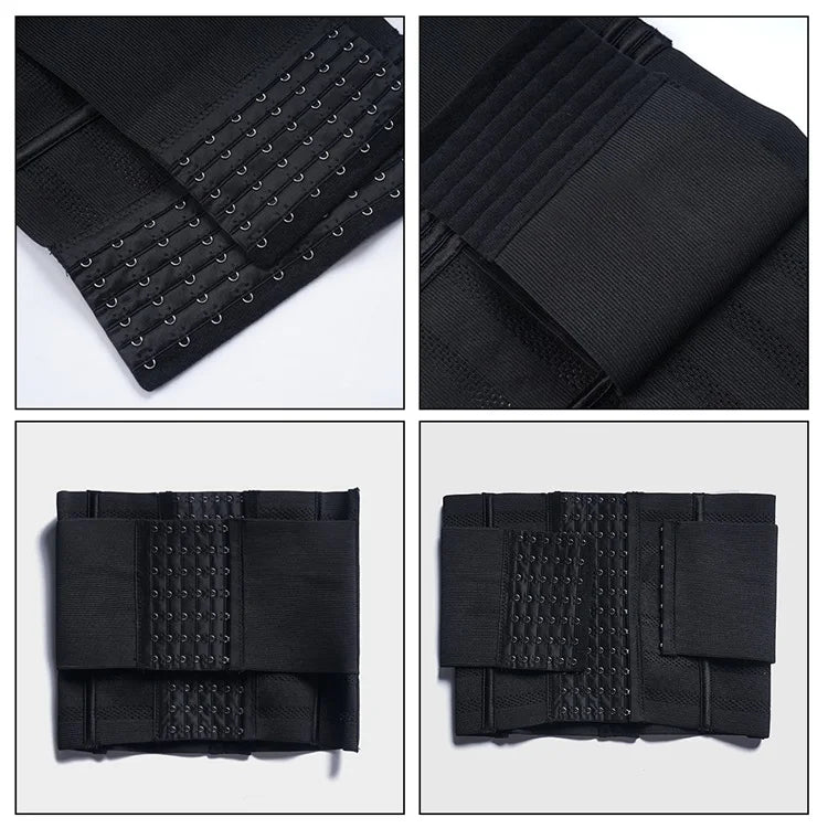 MiiOW Waist Trainer Corset Women Binders Shapers Tummy Wrap Body Shapewear Slimming Belt Flat Belly Workout Postpartum Girdle