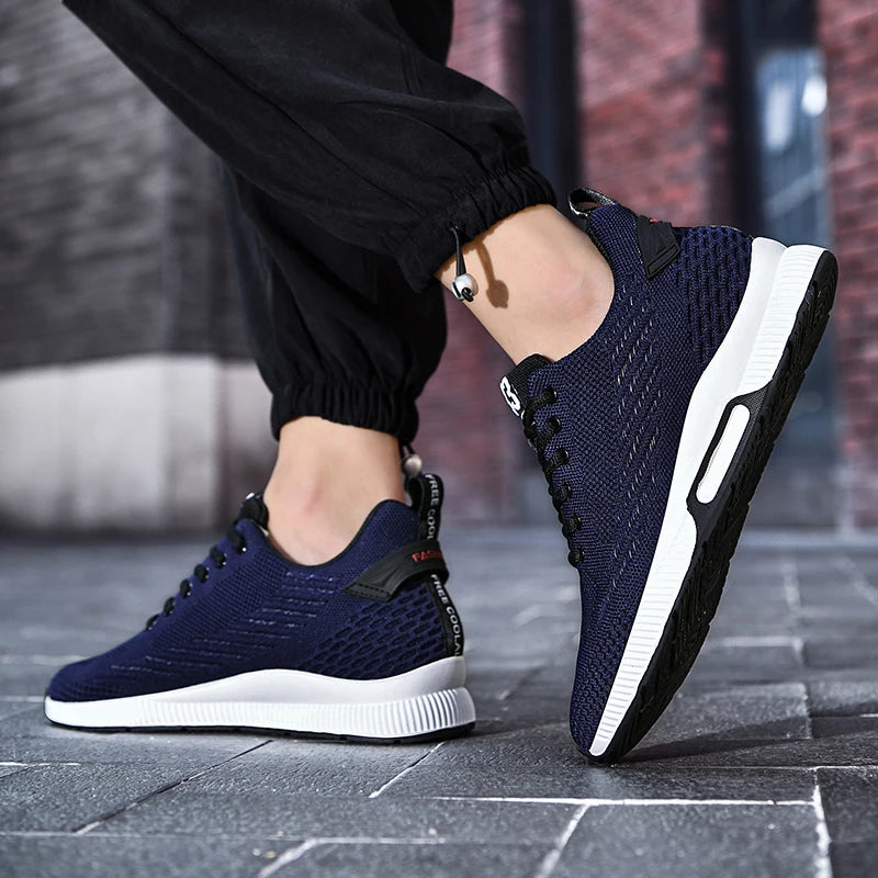 Sneakers Men Height Increase Insoles 6cm Elevator Shoes Chunky Taller Heel Lift Plus Size 37-46