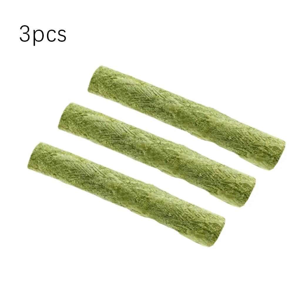 Cat Grass Scented Stick Pet Snacks Mild Cat Tooth Cleaning Cat Grass Stick Pet Supplies Catgrass Tablets Grinding Teeth