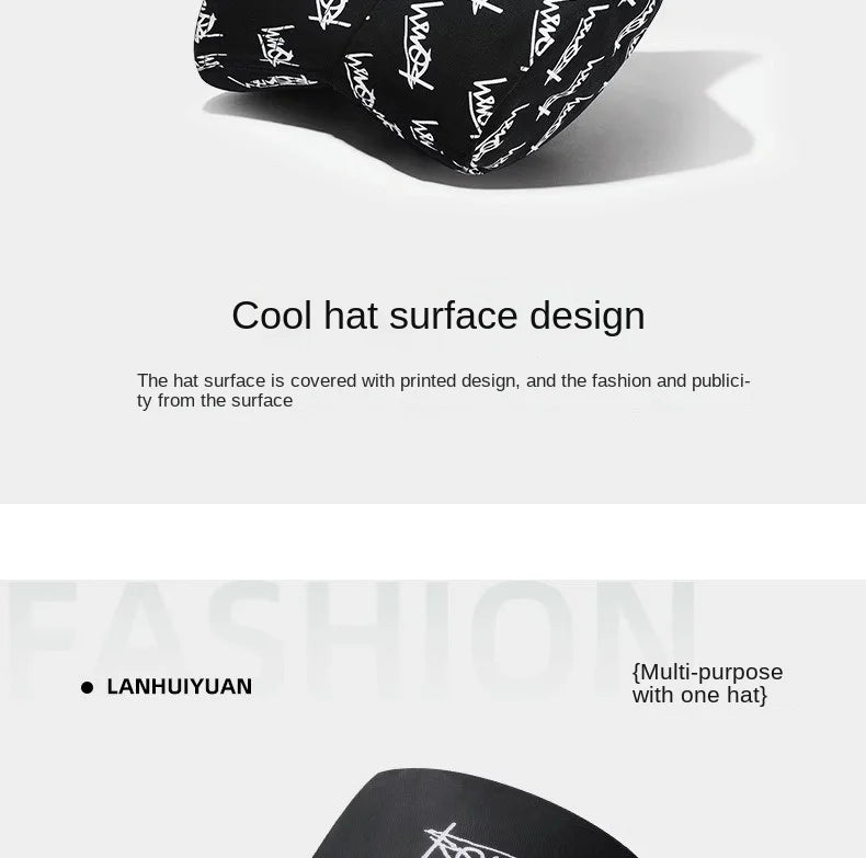 Big Head Letter Bucket Hat for Men Women XL Large Hip Hop Cap Fisherman Hat Summer Sun Hat Plus Size Panama