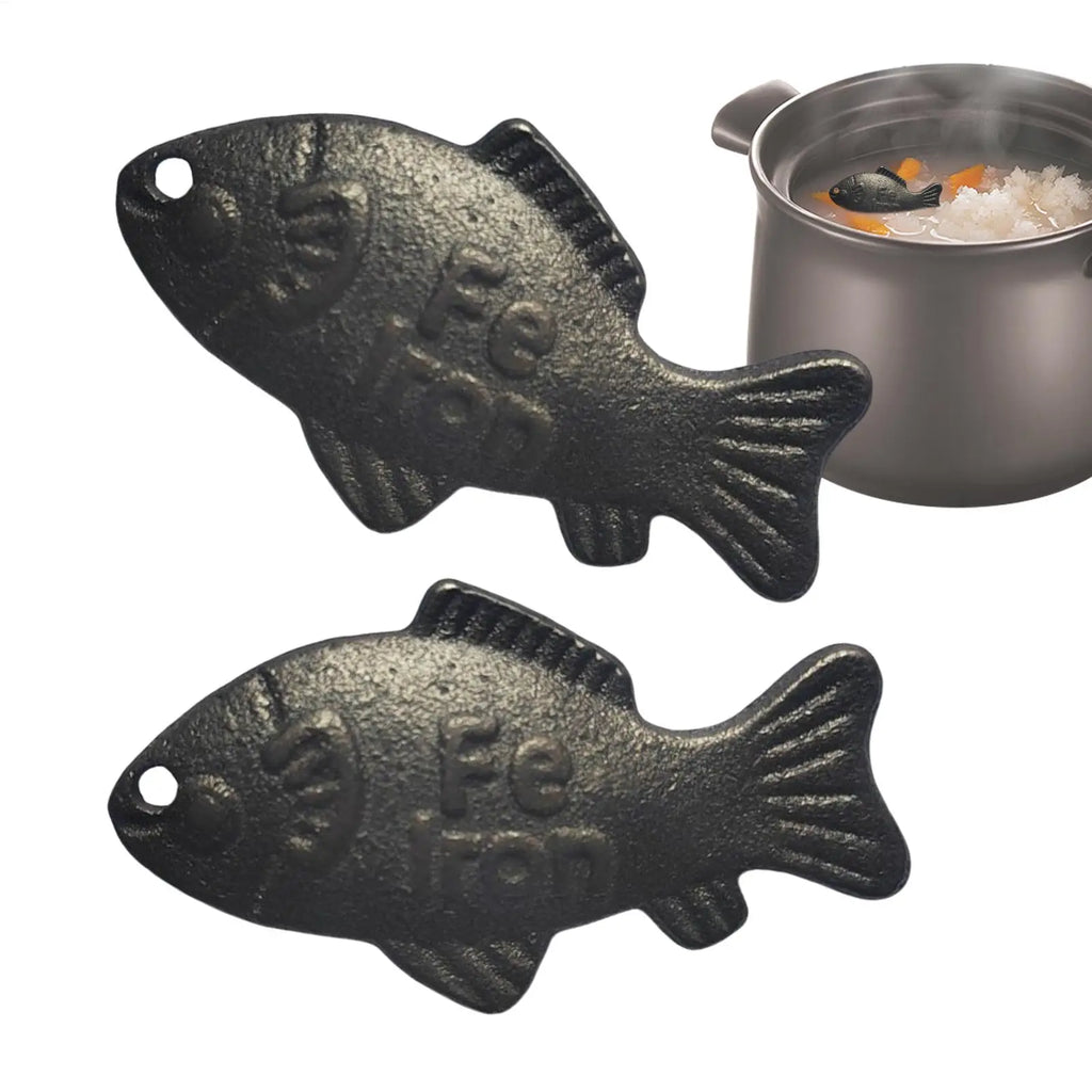 2pcs Iron Fish A Natural Source Of Iron Reusable Kitchen Accessories Iron Deficiency Great Iron Supplement Alternative for Women