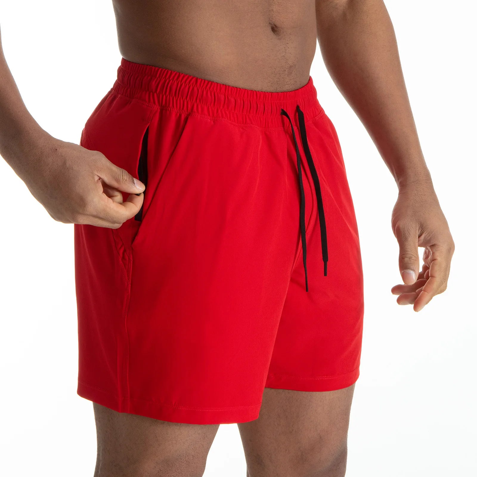 Mens Surfing Beach Shorts Summer Swimsuit Splicing Mesh Design Men Beach Shorts Quick Dry Short Sport Running Shorts Casual pant