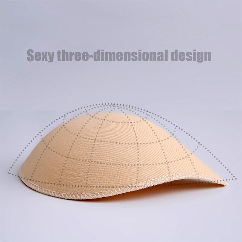1/2Pair Swimsuit Breast Push Up Bra Padding Chest Enhancers Bra Foam Insert Chest Cup Intimates Accessories Sponge Bra Pads