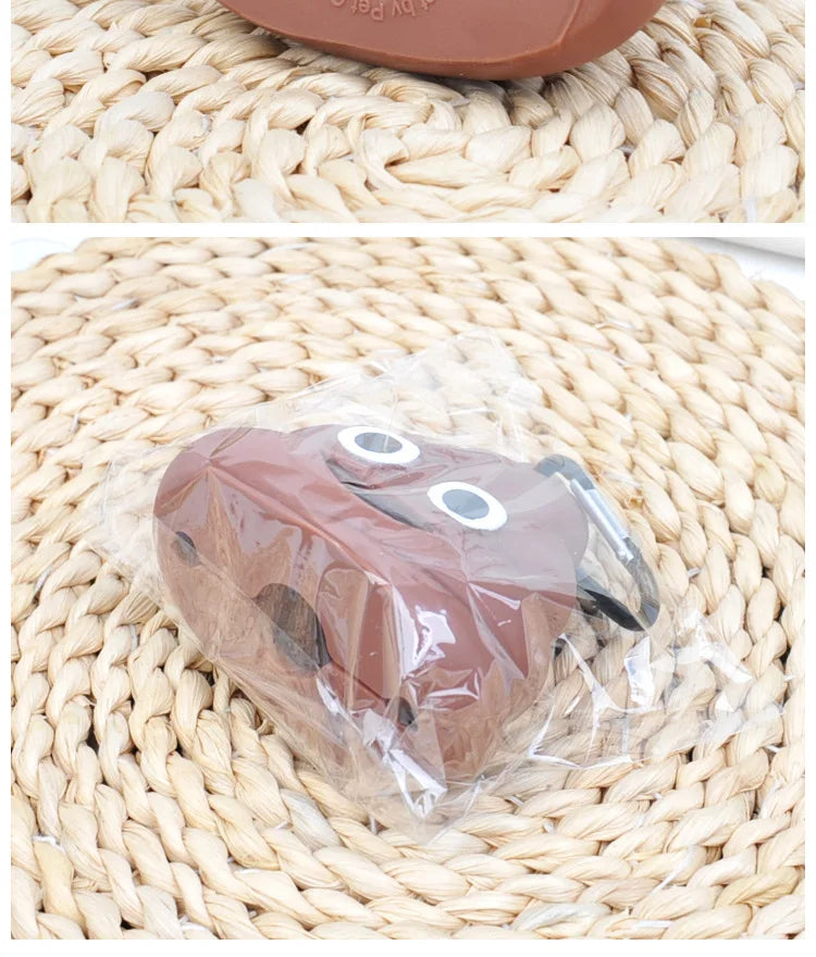 Pet supplies garbage bag dispenser cat and dog go out portable degradable dog toilet bag stool storage box