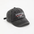 Retro Washed Cotton Children Baseball Hat Fashion Letter Kids Peaked Caps Cotton Solid Color Baby Duck Tongue Cap Boy Girl Visor