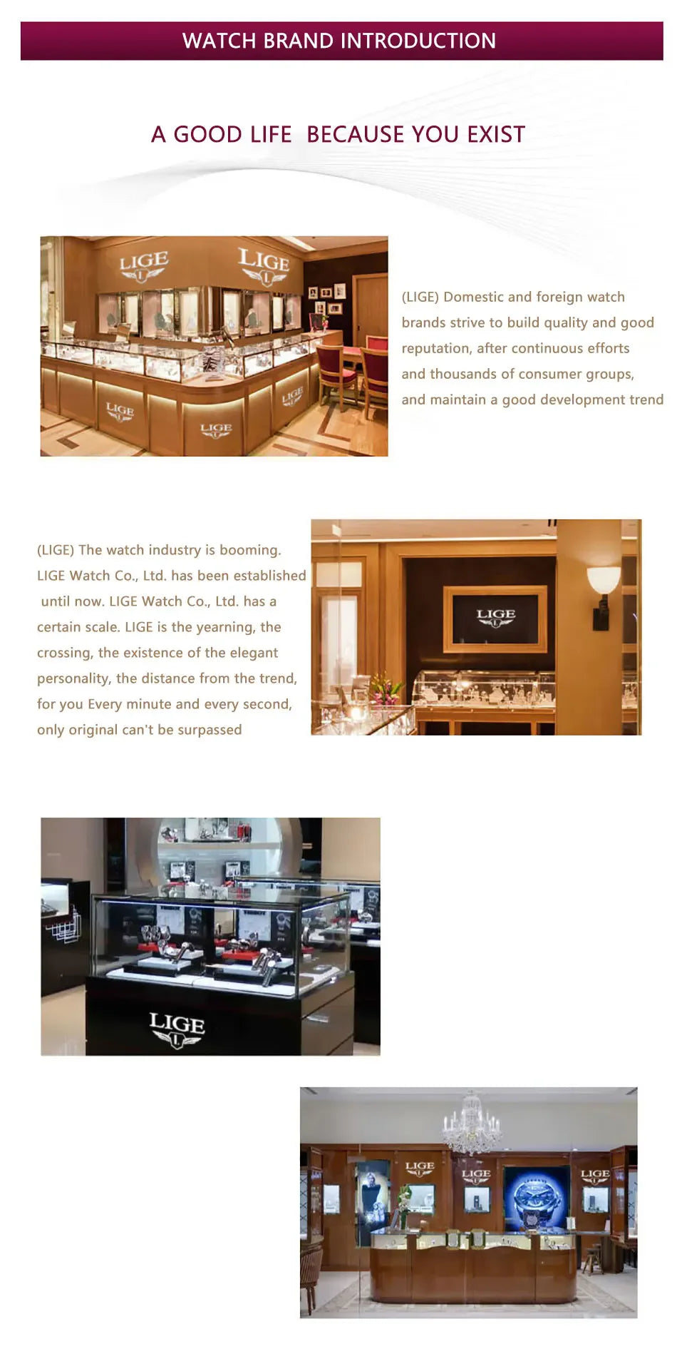 LIGE Fashion Brown Leather Men Watch Rotating Dial Las Vegas Roulette Desktop Theme Watch Men Waterproof Luminous Clock Watches