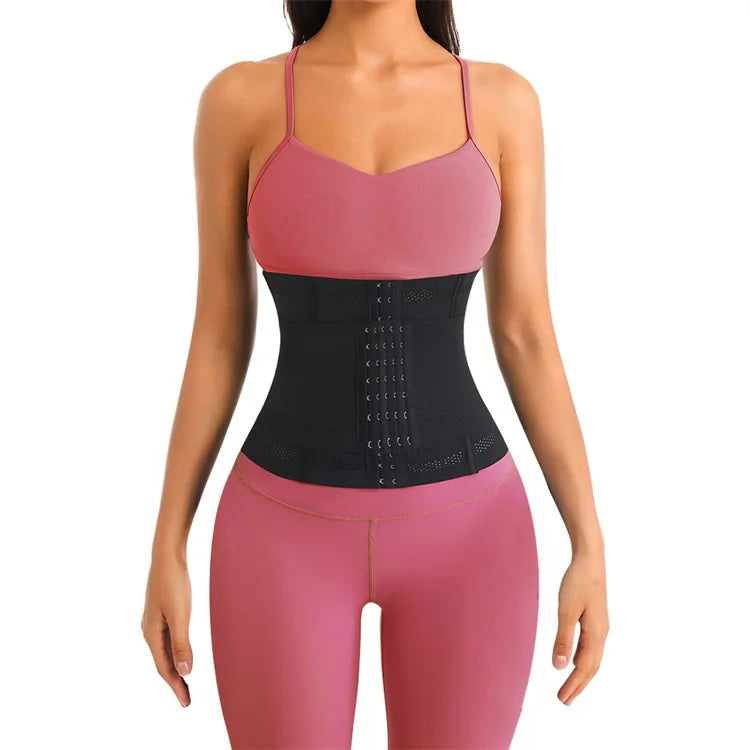 MiiOW Waist Trainer Corset Women Binders Shapers Tummy Wrap Body Shapewear Slimming Belt Flat Belly Workout Postpartum Girdle