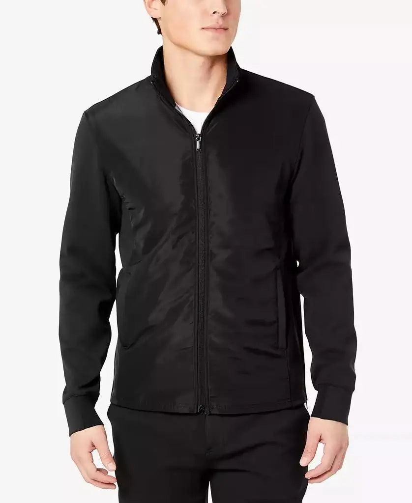 Men's Active Mock Neck Jacket | Kenneth Cole