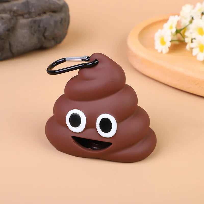 Pet supplies garbage bag dispenser cat and dog go out portable degradable dog toilet bag stool storage box
