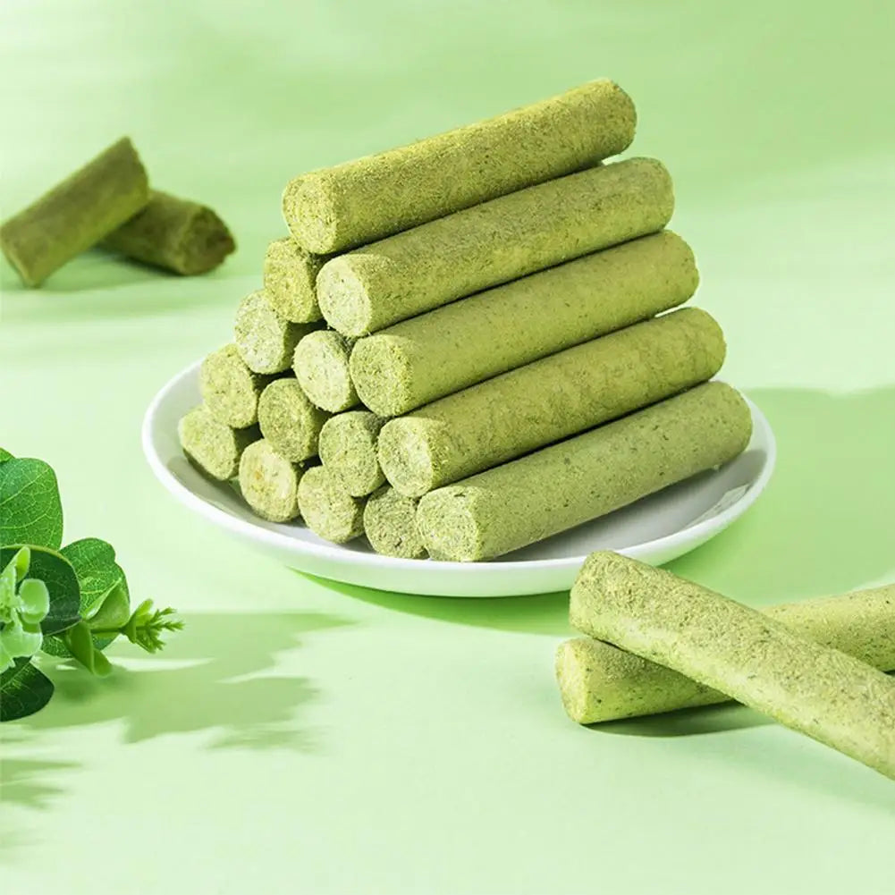 Cat Grass Scented Stick Pet Snacks Mild Cat Tooth Cleaning Cat Grass Stick Pet Supplies Catgrass Tablets Grinding Teeth