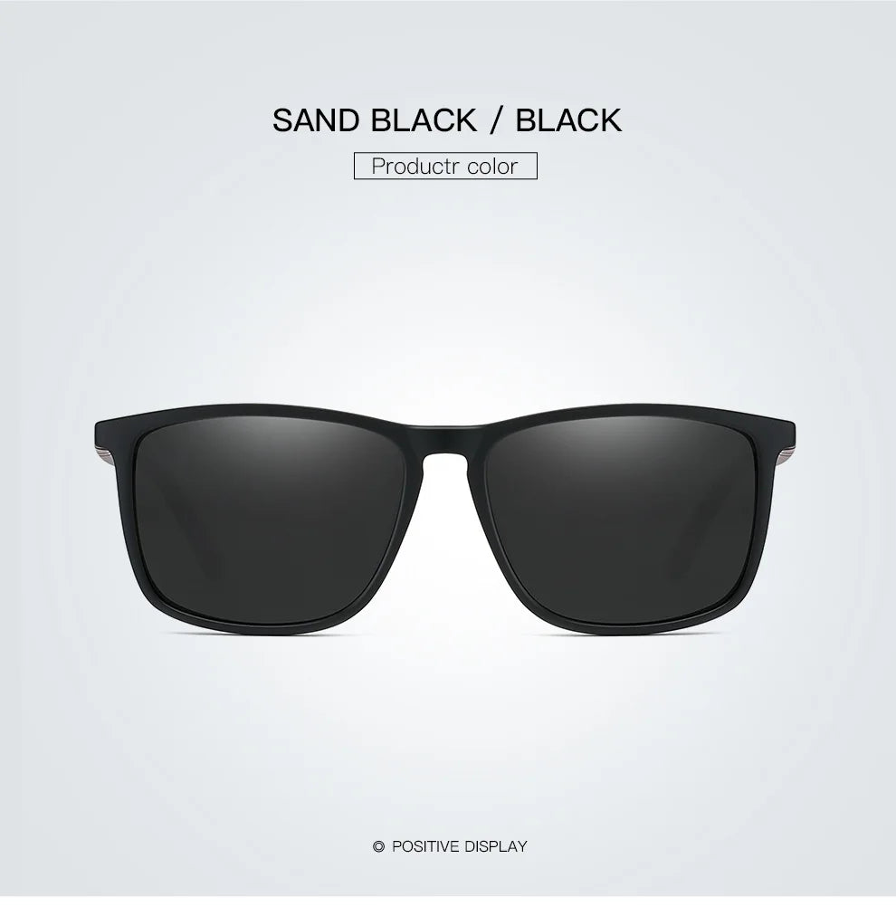 New Polarized Sunglasses for Men TR90 Fashion Luxury Designer Sunnies for Women Colorful Film Anti UV Outdoor Sun Eyeglass