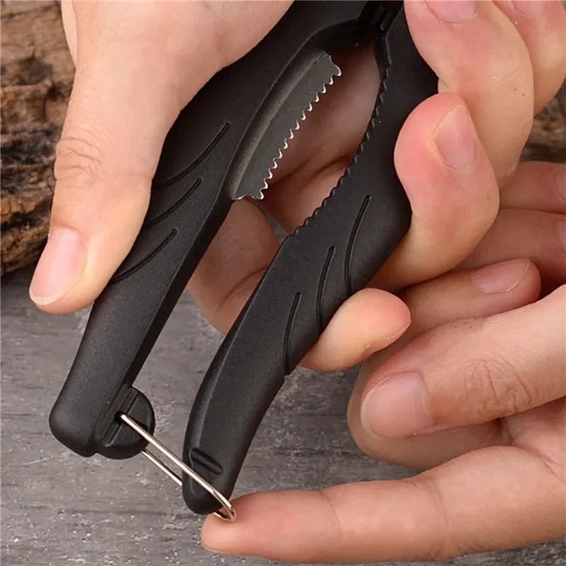 Multipurpose Chestnut Scissors Peeler Chestnut Shell Peeling and Leather Clip Cross Cutting Knife Chestnut Peeler For Kitchen