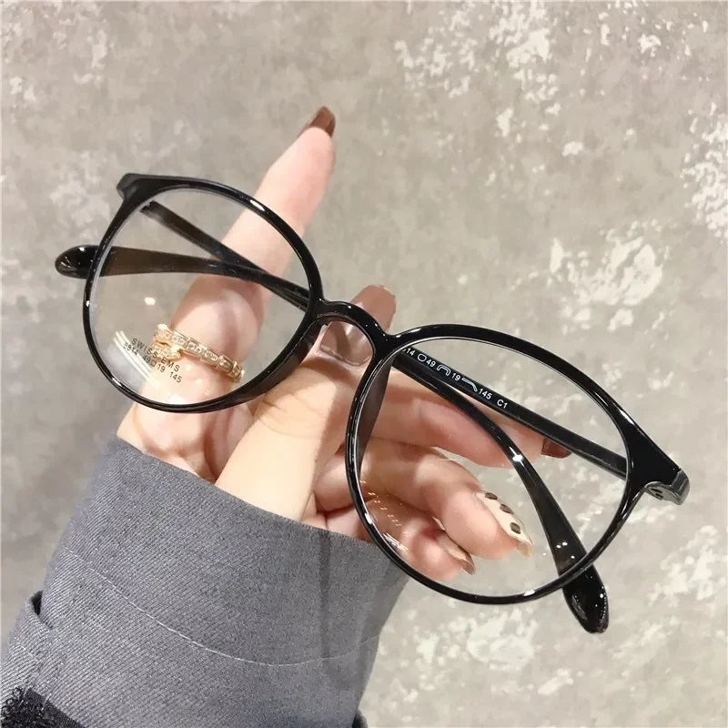 Retro Small Oval Frame Myopia Glasses Minus Glasses Frame with Degree Round Women Nearsighted Eyewear 0 -1.0 1.5 2.0 2.5 To -6.0