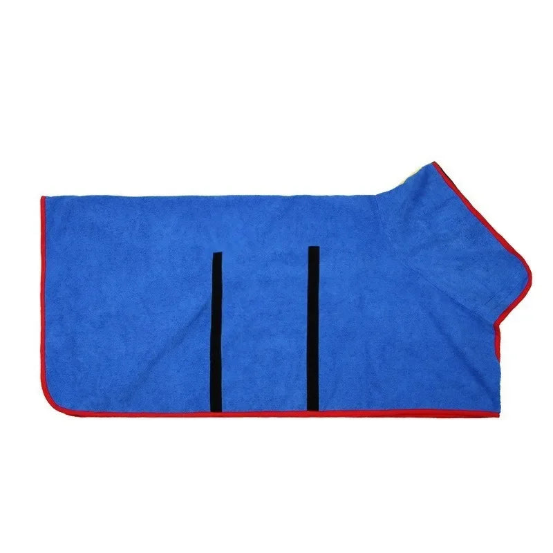 Absorbent Pet Bathrobe Quick Drying Dog Towel for Large & Small Dogs Cat Bathrobe Clean Pet Supplies