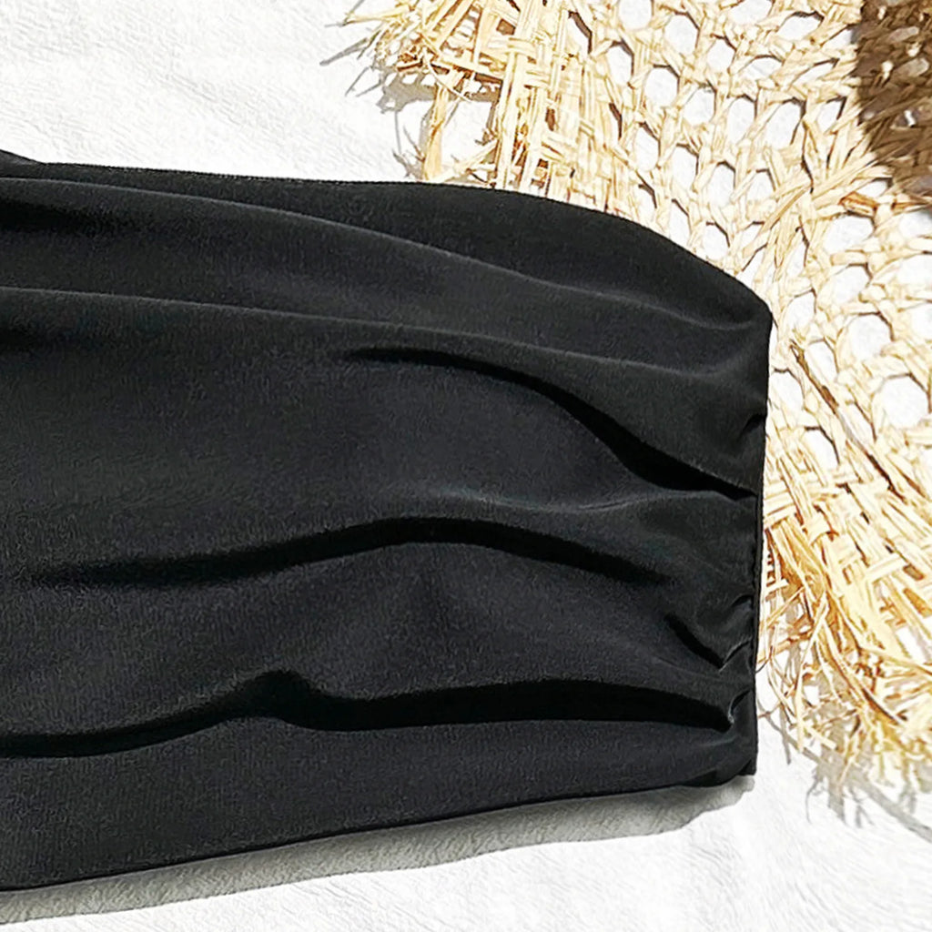 Micro Bikini Set Brazilian Biquini One Shoulder Thong Swimsuit Women High Cut Bathing Suit Swimwear Female Summer Beachwear